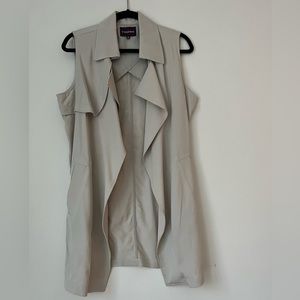 Vigoss Vest Sleeveless Trench coat